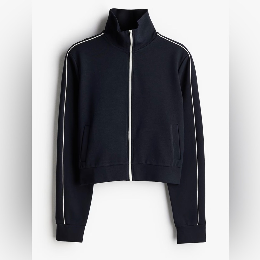 H&M Track Jacket with Piping